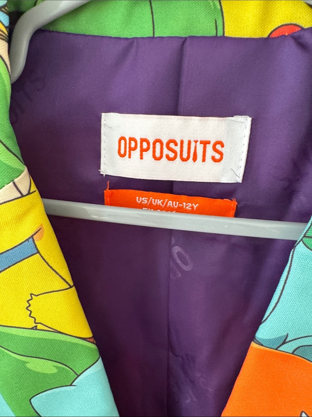 OppoSuits Pokémon Starter Characters Blazer & Tie Size 12Y - Picture 2 of 6